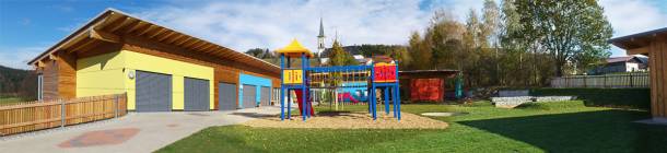 Kindergarten Grainet: Neue Aussenanlage